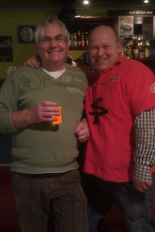 Piet Blaauw en Peter Romein